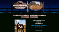 Desktop Screenshot of mbpainthorsebreeders.com